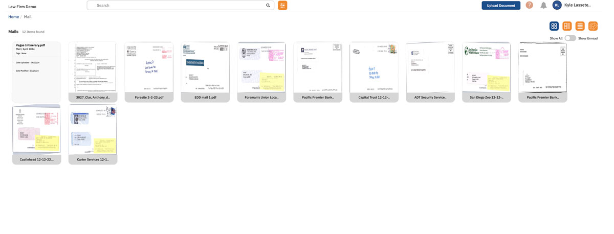 ServFlow MailroomRx Screenshot 1