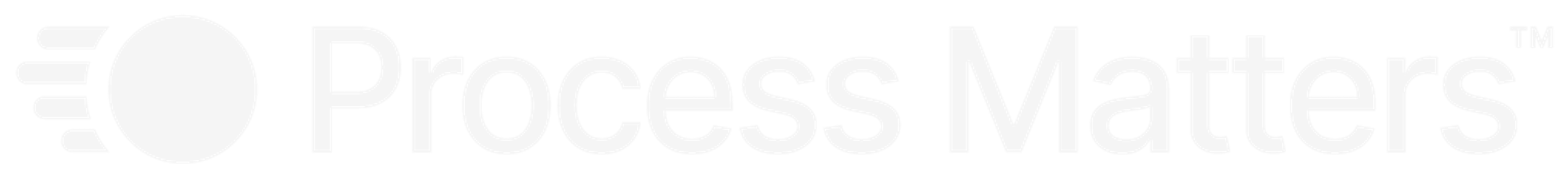 Process Matters Logo White